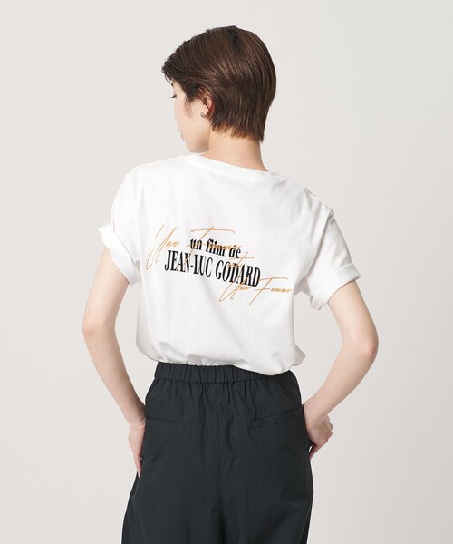 TRICOMER（トリコメル）の「＜TRICOMER＞UNE FEMME プリントTシャツ（Tシャツ/カットソー・レディース・ホワイト・FREE）」の14枚目の写真