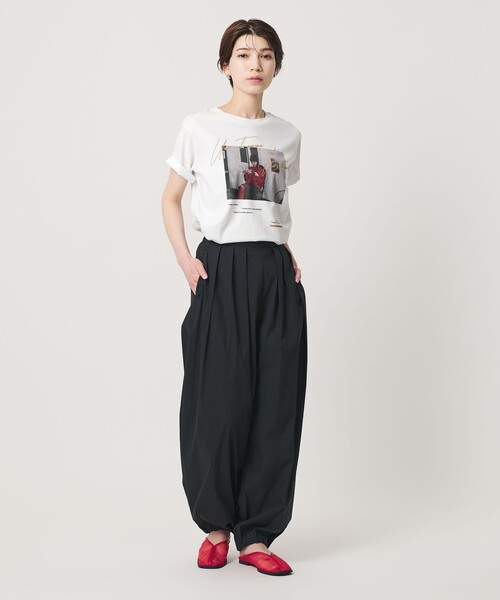 TRICOMER（トリコメル）の「＜TRICOMER＞UNE FEMME プリントTシャツ（Tシャツ/カットソー・レディース・ホワイト・FREE）」の13枚目の写真
