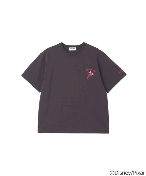 ROSE BUD(ローズバッド)の「TOY STORY / PIZZA PLANET / S/S TEE(Tシャツ/カットソー・レディース・チャコール/ホワイト・M/L)」の10枚目の写真