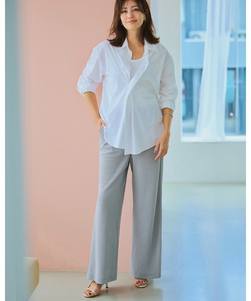 DoCLASSE( ドゥクラッセ)の「ビューティバイアスパンツ/66cm(その他パンツ・レディース・ブラウン/ダークブラウン/イエロー/ライトグレー/レッド/ダークグリーン/グレイッシュベージュ/ネイビー/ブラック/ライトグリーン・11/13/15 /9/17/7)」の11枚目の写真