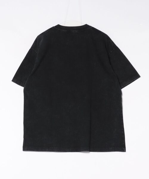 CUBE SUGAR(キューブシュガー)の「CUBE SUGAR/キューブシュガー ピグメント染め BIG TEE(Tシャツ/カットソー・レディース・ネイビー/カーキ/ブラック・FREE)」の13枚目の写真