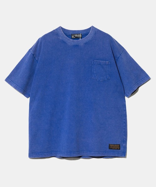 CUBE SUGAR(キューブシュガー)の「CUBE SUGAR/キューブシュガー ピグメント染め BIG TEE(Tシャツ/カットソー・レディース・ネイビー/カーキ/ブラック・FREE)」の3枚目の写真