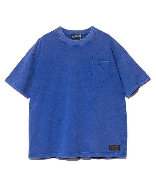 CUBE SUGAR(キューブシュガー)の「CUBE SUGAR/キューブシュガー ピグメント染め BIG TEE(Tシャツ/カットソー・レディース・ネイビー/カーキ/ブラック・FREE)」の11枚目の写真