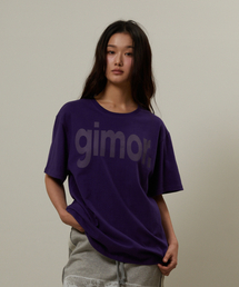 GIMOR（ギマー）の「Classic Logo Tee Purple（Tシャツ/カットソー）」