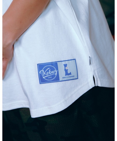 KEBOZ(ケボズ)の「V92 RINGER S/S TEE(Tシャツ/カットソー・メンズ・グリーン・M/L/XL)」の9枚目の写真
