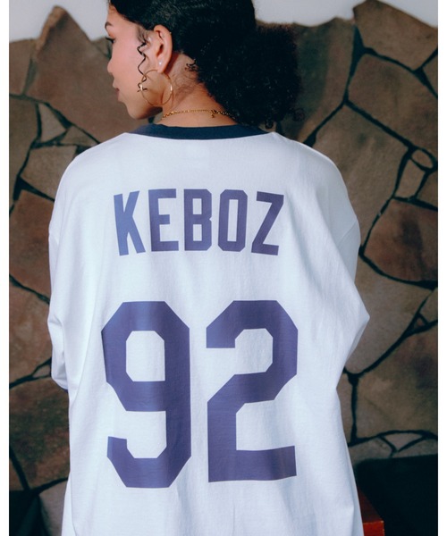 KEBOZ(ケボズ)の「V92 RINGER S/S TEE(Tシャツ/カットソー・メンズ・グリーン・M/L/XL)」の12枚目の写真