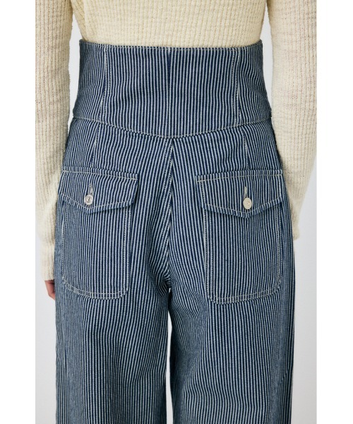 MOUSSY(マウジー)の「【再入荷】CORSET DESIGN BAGGY(デニムパンツ・レディース・ブルー/ブルー系その他/ワンウォッシュ・1/0/2)」の18枚目の写真