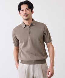 S.ESSENTIALS（エスエッセンシャルズ）の「ハイツイストニットポロ（ポロシャツ）」
