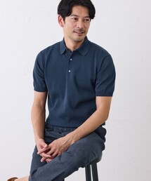 S.ESSENTIALS（エスエッセンシャルズ）の「ハイツイストニットポロ（ポロシャツ）」