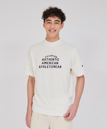 Champion Golf（チャンピオンゴルフ）の「【Champion チャンピオン】メンズ GOLF ショートスリーブモックネックシャツ（スウェット）」