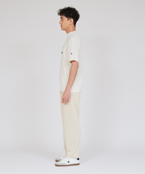 Champion Golf（チャンピオンゴルフ）の「【Champion/チャンピオン】メンズ GOLF ショートスリーブモックネックシャツ（スウェット・メンズ・ブルー/オフホワイト/ネイビー・MEDIUM/X-LARGE/LARGE）」の12枚目の写真