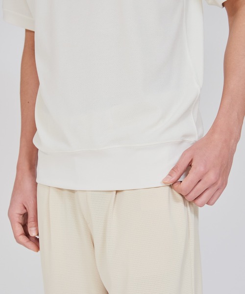 Champion Golf（チャンピオンゴルフ）の「【Champion/チャンピオン】メンズ GOLF ショートスリーブモックネックシャツ（スウェット・メンズ・ブルー/オフホワイト/ネイビー・MEDIUM/X-LARGE/LARGE）」の16枚目の写真
