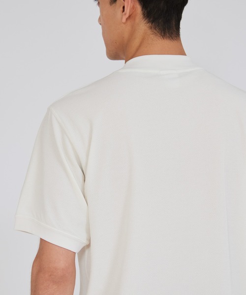 Champion Golf（チャンピオンゴルフ）の「【Champion/チャンピオン】メンズ GOLF ショートスリーブモックネックシャツ（スウェット・メンズ・ブルー/オフホワイト/ネイビー・MEDIUM/X-LARGE/LARGE）」の17枚目の写真