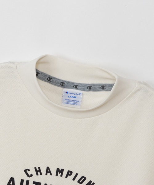 Champion Golf（チャンピオンゴルフ）の「【Champion/チャンピオン】メンズ GOLF ショートスリーブモックネックシャツ（スウェット・メンズ・ブルー/オフホワイト/ネイビー・MEDIUM/X-LARGE/LARGE）」の20枚目の写真