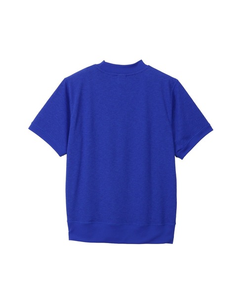 Champion Golf（チャンピオンゴルフ）の「【Champion/チャンピオン】メンズ GOLF ショートスリーブモックネックシャツ（スウェット・メンズ・ブルー/オフホワイト/ネイビー・MEDIUM/X-LARGE/LARGE）」の8枚目の写真