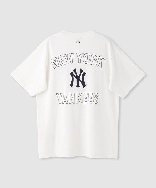 allureville(アルアバイル)の「【SPORTY&RICH(スポーティーアンドリッチ)】YANKEES ARCH TSHIRTS(Tシャツ/カットソー・レディース・ライトピンク/ホワイト・1)」の11枚目の写真
