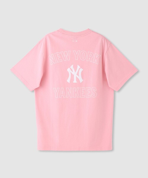 allureville(アルアバイル)の「【SPORTY&RICH(スポーティーアンドリッチ)】YANKEES ARCH TSHIRTS(Tシャツ/カットソー・レディース・ライトピンク/ホワイト・1)」の6枚目の写真