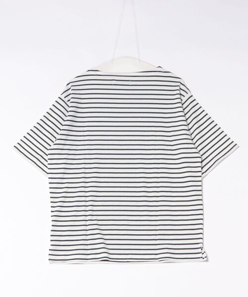 ARCHIVER(アーカイバ)の「/many men many mind/テレコボーダーマリンptバスクTee(Tシャツ/カットソー・メンズ・ブラック系その他/ネイビー系・LARGE/X-LARGE)」の3枚目の写真