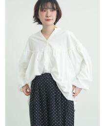Samansa Mos2（サマンサ モスモス）の「長袖ブラウス（シャツ/ブラウス）」