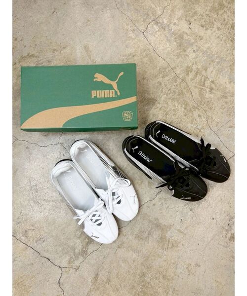 PUMA(プーマ)の「【PUMA】SPEEDCAT BALLET NOVA METALLIC WNS(スニーカー・レディース・ホワイト/ブラック・MEDIUM/LARGE)」の5枚目の写真