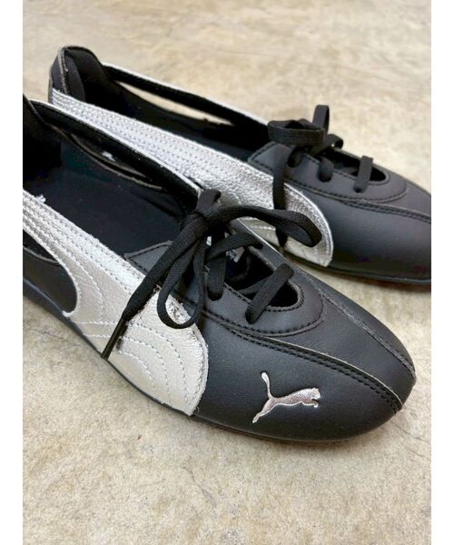 PUMA(プーマ)の「【PUMA】SPEEDCAT BALLET NOVA METALLIC WNS(スニーカー・レディース・ホワイト/ブラック・MEDIUM/LARGE)」の6枚目の写真