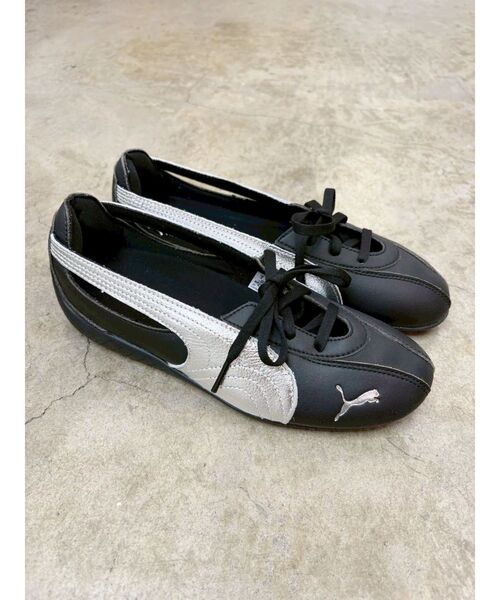 PUMA(プーマ)の「【PUMA】SPEEDCAT BALLET NOVA METALLIC WNS(スニーカー・レディース・ホワイト/ブラック・MEDIUM/LARGE)」の7枚目の写真