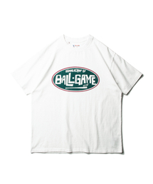 THE RESQ（ザーレスキュー）の「BALLGAME GRAPHIC TEE [IVORY]（Tシャツ/カットソー）」