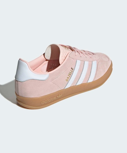 adidas（アディダス）の「ガゼル インドア / Gazelle Indoor / アディダスオリジナルス adidas Originals（スニーカー・レディース・ピンク・22.0cm/22.5cm/23.0cm/23.5cm/24.0cm/24.5cm/25.0cm/25.5cm/26.0cm/26.5cm/27.0cm/27.5cm/28.0cm/28.5cm/29.0cm）」の5枚目の写真