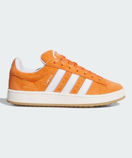 adidas(アディダス)の「オリジナルス キャンパス 00s スパイクレス ゴルフ / Campus 00s Spikeless Golf(スニーカー・メンズ・オレンジ・22.5cm/23.5cm/24.5cm/25.5cm/26.5cm/27.5cm/28.5cm/23.0cm/24.0cm/25.0cm/26.0cm/27.0cm/28.0cm/29.0cm)」の1枚目の写真