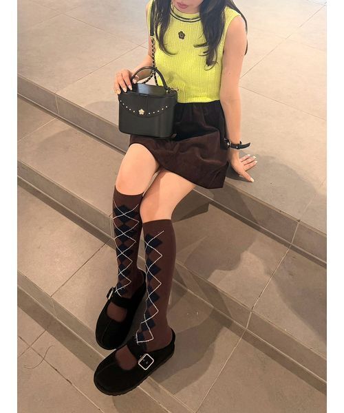 LILY BROWN(リリーブラウン)の「【LILY BROWN×MARY QUANT】バニティショルダーバッグ(ショルダーバッグ・レディース・ターコイズブルー/ブラック/マルチ・F)」の20枚目の写真