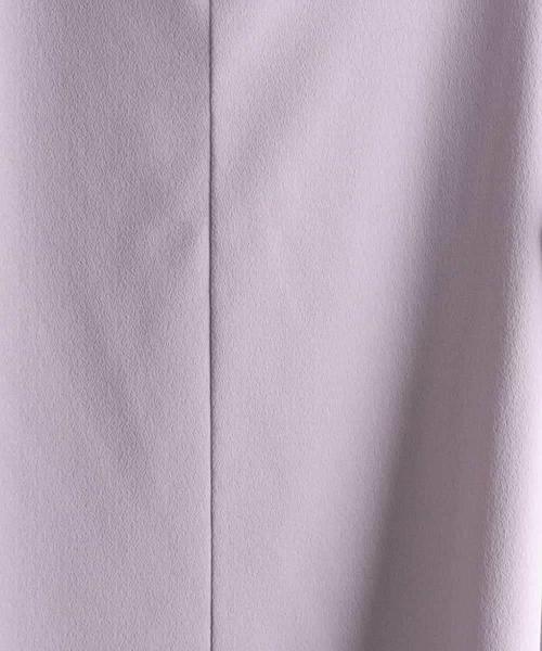 MICHEL KLEIN(ミッシェル・クラン)の「ギャザーネックジョーゼットカットソー(Tシャツ/カットソー・レディース・ホワイト/ブラック/ライラック・38)」の21枚目の写真
