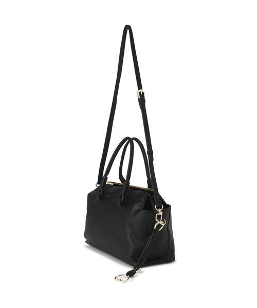 FREE'S MART（フリーズマート）の「◆〈Ｈｙｍａｎ　Ｒｏｔｈ〉casane tote bag S（ハンドバッグ・レディース・ブラウン/ブラック・ﾌﾘ-）」の5枚目の写真