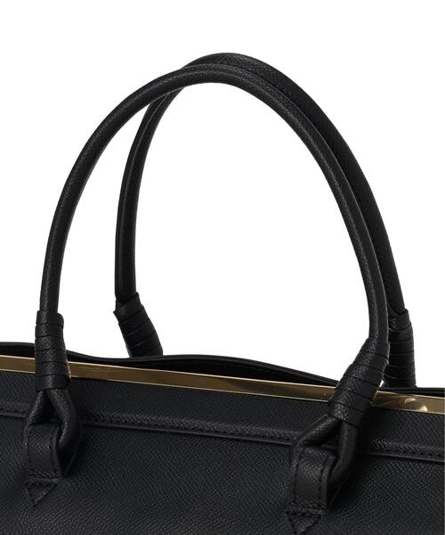 FREE'S MART（フリーズマート）の「◆〈Ｈｙｍａｎ　Ｒｏｔｈ〉casane tote bag S（ハンドバッグ・レディース・ブラウン/ブラック・ﾌﾘ-）」の9枚目の写真