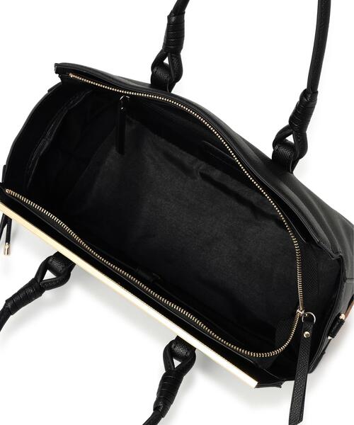 FREE'S MART（フリーズマート）の「◆〈Ｈｙｍａｎ　Ｒｏｔｈ〉casane tote bag S（ハンドバッグ・レディース・ブラウン/ブラック・ﾌﾘ-）」の14枚目の写真