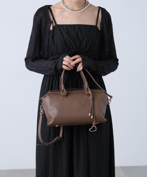 FREE'S MART（フリーズマート）の「◆〈Ｈｙｍａｎ　Ｒｏｔｈ〉casane tote bag S（ハンドバッグ・レディース・ブラウン/ブラック・ﾌﾘ-）」の15枚目の写真