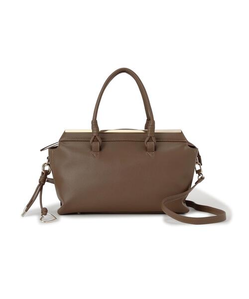 FREE'S MART（フリーズマート）の「◆〈Ｈｙｍａｎ　Ｒｏｔｈ〉casane tote bag S（ハンドバッグ・レディース・ブラウン/ブラック・ﾌﾘ-）」の16枚目の写真