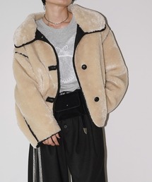 chuclla（チュクラ）の「パイピングボアジャケット chw26a100（その他アウター）」