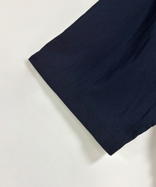 ONEP STAR(ワンピスター)の「ポケット付き半袖ベーシックシャツ(シャツ/ブラウス・レディース・ネイビー・LARGE/MEDIUM/X-LARGE)」の6枚目の写真