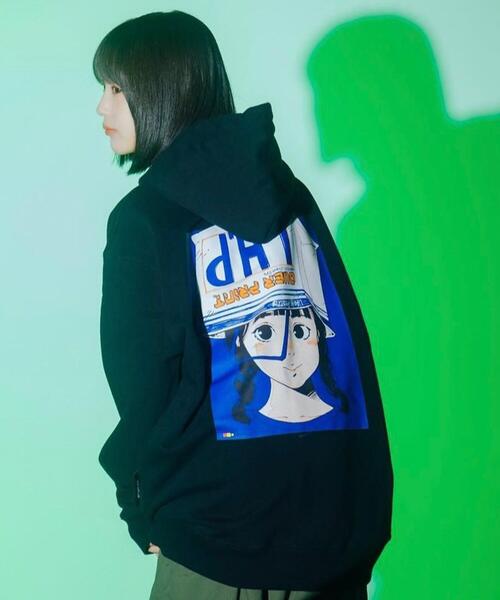 over print(オーバープリント)の「overprint/オーバープリント/【LHP EXCLUSIVE】Shopper Hoodie 1(パーカー・レディース・ブラック・L)」の17枚目の写真