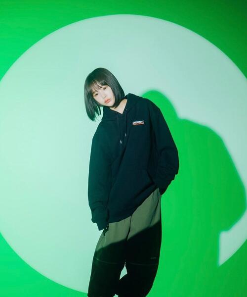 over print(オーバープリント)の「overprint/オーバープリント/【LHP EXCLUSIVE】Shopper Hoodie 1(パーカー・レディース・ブラック・L)」の14枚目の写真