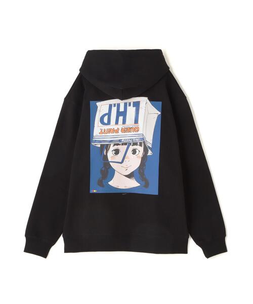 over print(オーバープリント)の「overprint/オーバープリント/【LHP EXCLUSIVE】Shopper Hoodie 1(パーカー・レディース・ブラック・L)」の9枚目の写真