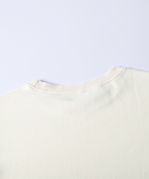 La-gemme（ラジェム）の「ロングスリーブTシャツ/ショート丈/スタイルアップ（Tシャツ/カットソー・レディース・ベージュ/杢グレー/ブラウン/ブラック・フリー）」の5枚目の写真
