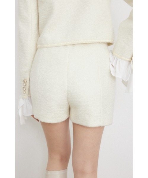 rienda(リエンダ)の「【セットアップ対応】ハイウエストスリットショートパンツ 秋服 冬服(その他パンツ・レディース・グレー/アイボリー/ベージュ・X-SMALL/SMALL/MEDIUM)」の10枚目の写真