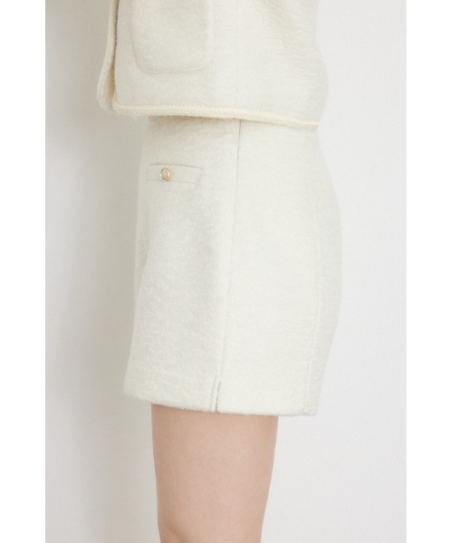 rienda(リエンダ)の「【セットアップ対応】ハイウエストスリットショートパンツ 秋服 冬服(その他パンツ・レディース・グレー/アイボリー/ベージュ・X-SMALL/SMALL/MEDIUM)」の12枚目の写真