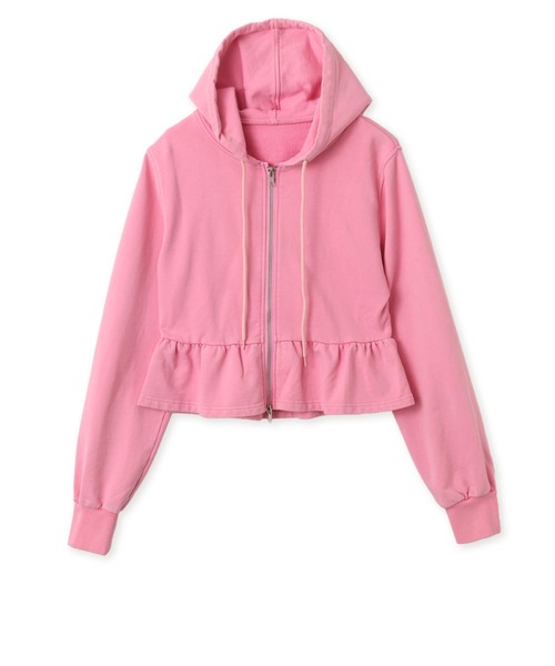 atmos pink(アトモスピンク)の「atmos pink Peplum Zip Hoodie / アトモス ピンク ペプラム ジップ フード(パーカー・レディース・ピンク/カモフラージュ/ブラック・FREE)」の15枚目の写真