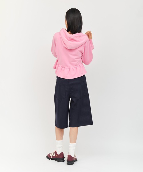 atmos pink(アトモスピンク)の「atmos pink Peplum Zip Hoodie / アトモス ピンク ペプラム ジップ フード(パーカー・レディース・ピンク/カモフラージュ/ブラック・FREE)」の20枚目の写真