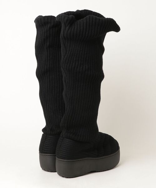 ODAKHA(オダカ)の「ODAKHA(オダカ)ODAKHAxSUBU loose socks boots(ブーツ・レディース・ブラック/ホワイト・0/00)」の10枚目の写真