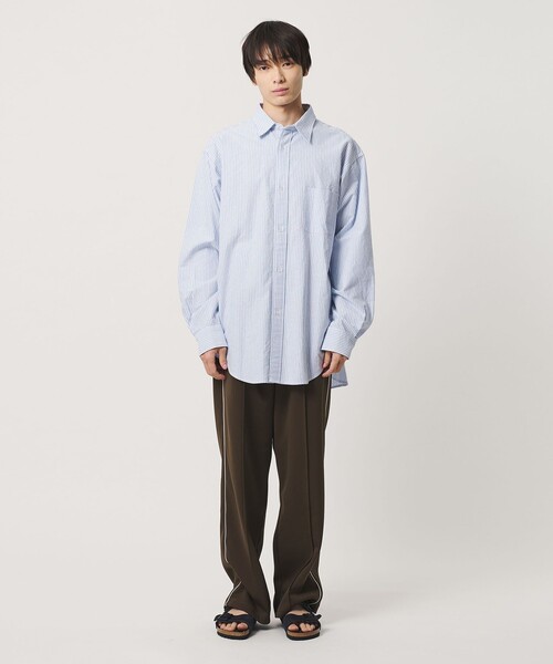 NICE WEATHER（ナイスウェザー）の「＜NICE WEATHER＞オックスフォード シャツ（シャツ/ブラウス・メンズ・その他1/ライトブルー・M/XS/L/S）」の6枚目の写真