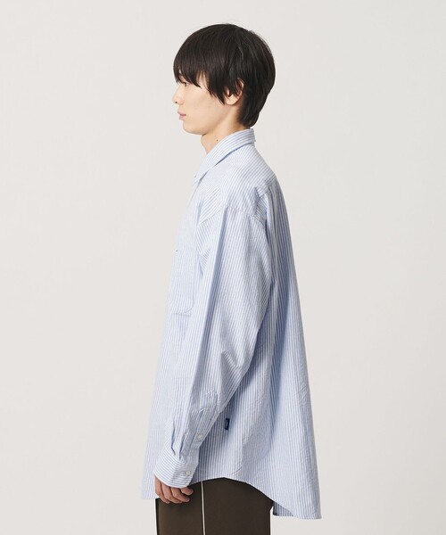 NICE WEATHER（ナイスウェザー）の「＜NICE WEATHER＞オックスフォード シャツ（シャツ/ブラウス・メンズ・その他1/ライトブルー・M/XS/L/S）」の8枚目の写真