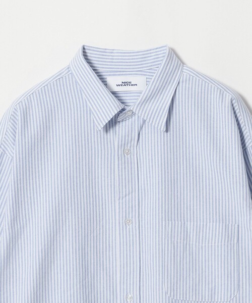 NICE WEATHER（ナイスウェザー）の「＜NICE WEATHER＞オックスフォード シャツ（シャツ/ブラウス・メンズ・その他1/ライトブルー・M/XS/L/S）」の19枚目の写真